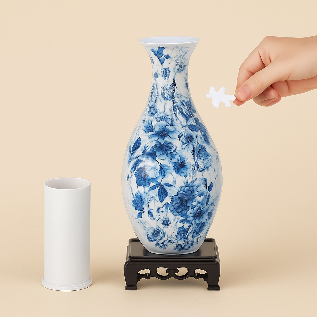 3D Puzzle Flower Vase